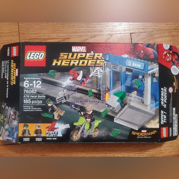 LEGO Marvel Super Heroes Spider-Man Bank Heist Set #76082 - Picture 4 of 4